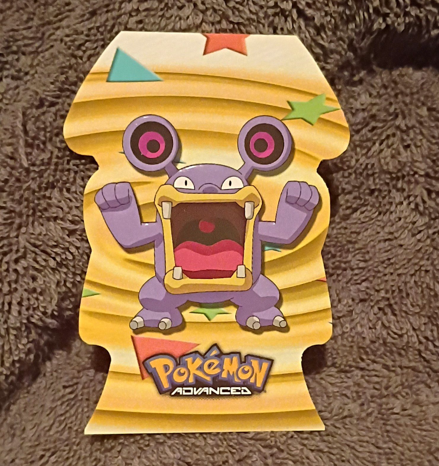 Topps Pokémon Advanced Loudred 2003 Embossed Evolution Insert Card #14/18 Topps Pokémon Advanced Loudred 2003 Embossed Evolution Insert Card #14/18