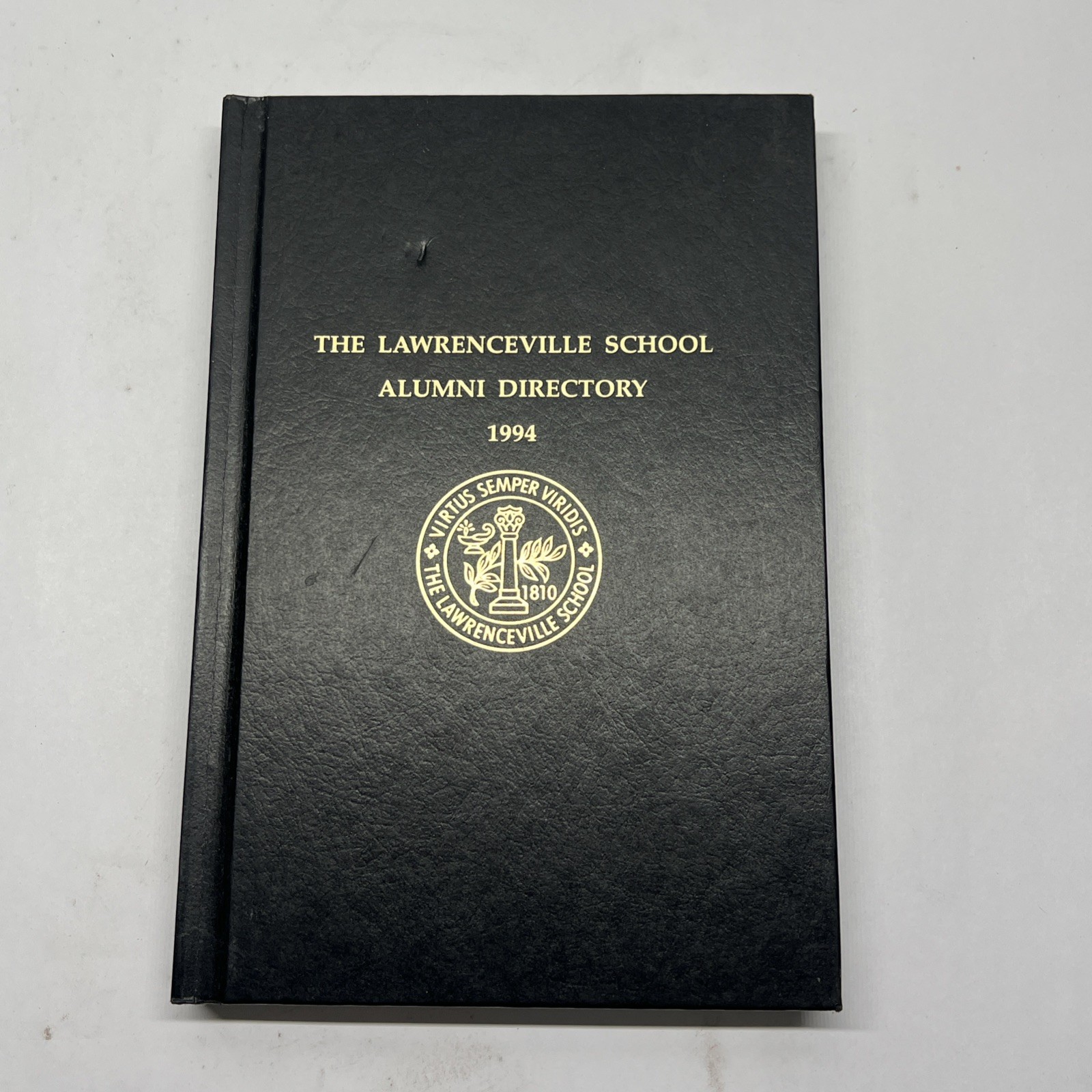 The Lawrenceville School Alumni Directory 1994 Hardcover