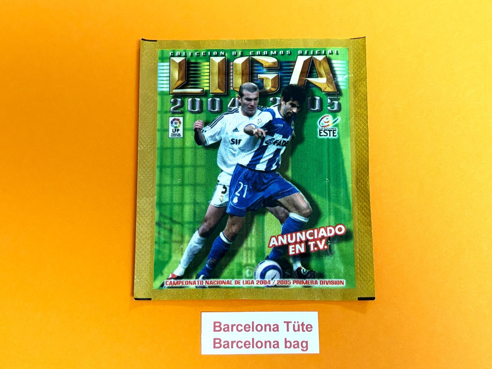Panini 2004 2005 Este Liga bag full bag rarity Panini 2004 2005 Este Liga bag full bag rarity