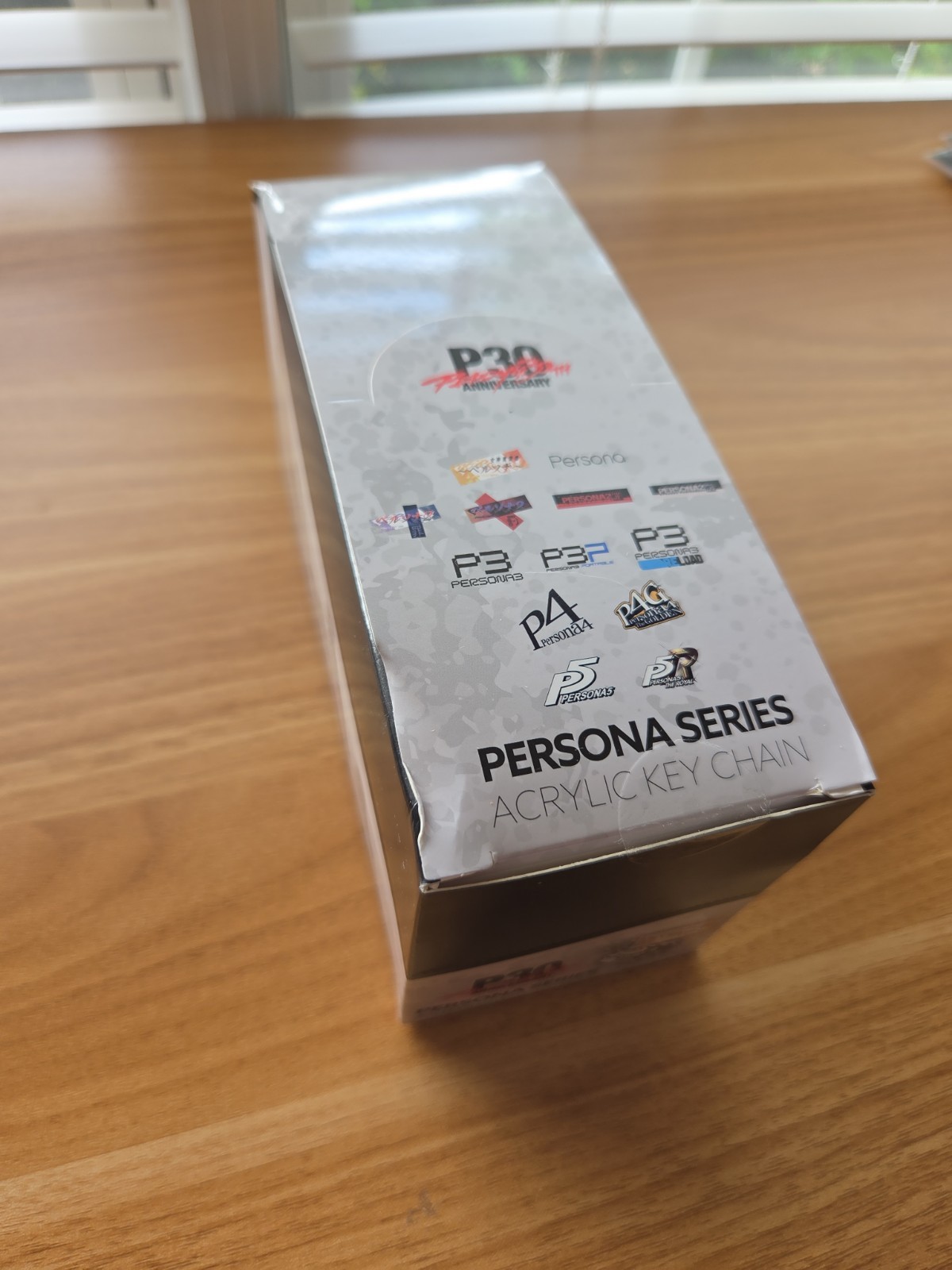 Persona 30th Anniversary Title Logo Acrylic Keychain Set NEW US SELLER