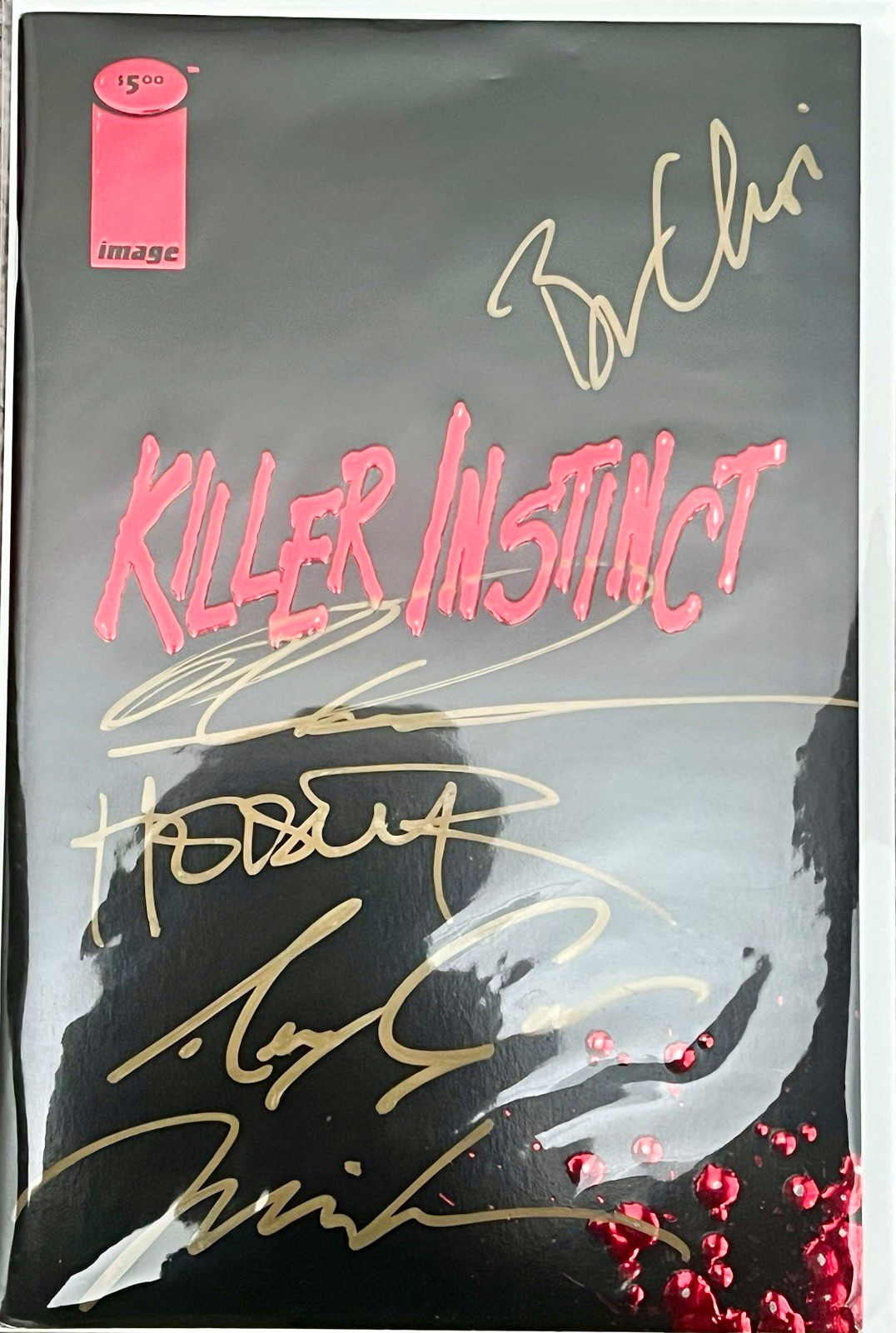 Killer Instinct Comic Book, Image, Signed by Marc Silvestri & Jim Lee Killer Instinct Comic Book, Image, Signed by Marc Silvestri & Jim Lee