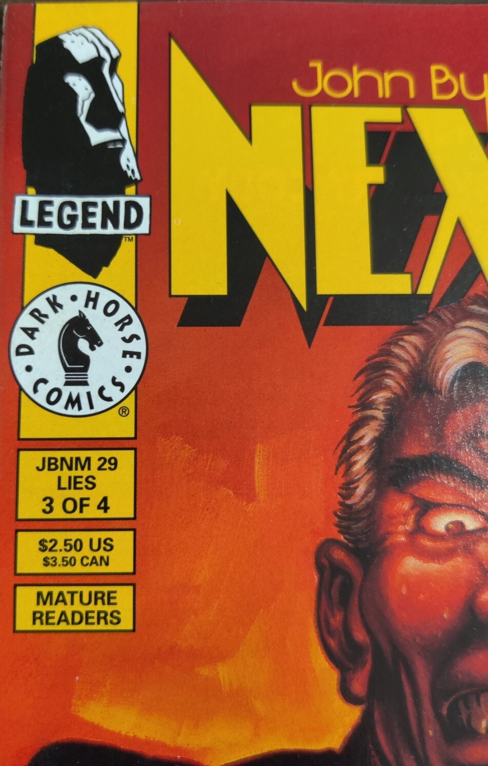 John Byrne's Next Men #29 Lies #3 Of 4 Dark Horse Comics 1994 John Byrne's Next Men #29 Lies #3 Of 4 Dark Horse Comics 1994