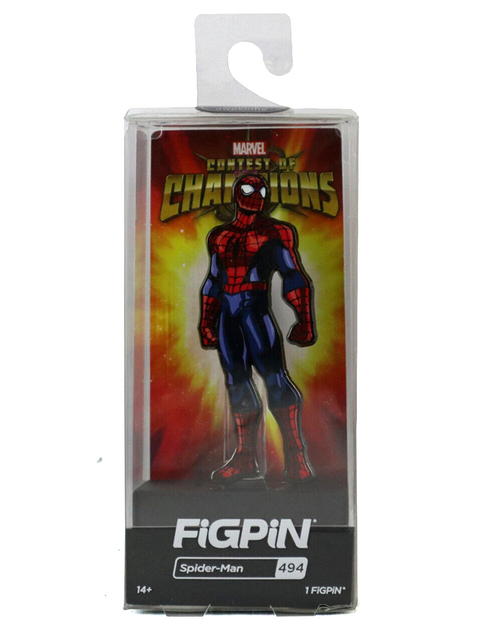 Figpin Spider-Man Artist Proof AP Contest Of Champions #494 Marvel 20/85