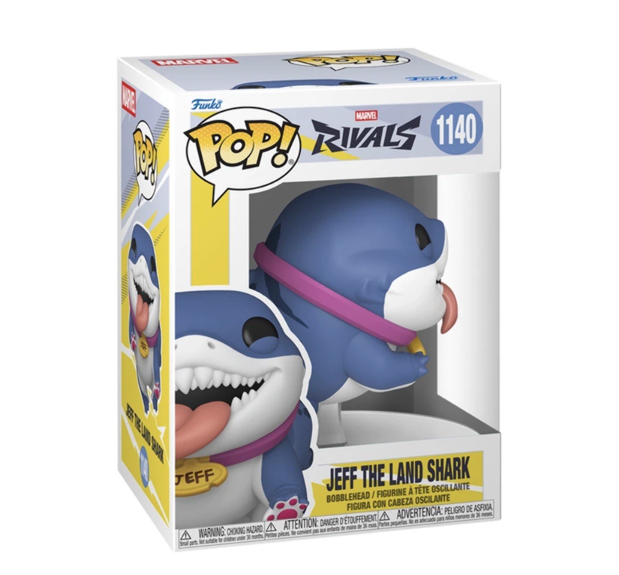 Funko Pop Marvel Rivals - Jeff the Land Shark Funko Pop Marvel Rivals - Jeff the Land Shark