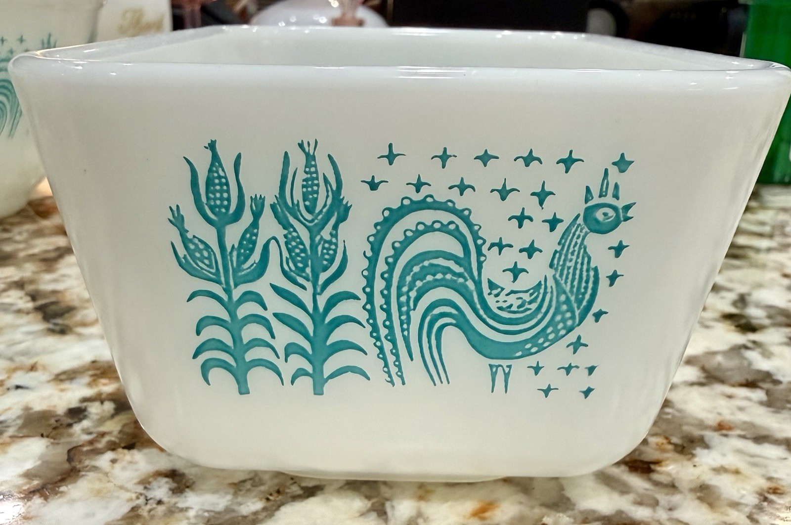 Pyrex Lot 3 AMISH BUTTER PRINT BLUE WHITE Glass Mixing Bowls w 1 Oblong Dish Pyrex Lot 3 AMISH BUTTER PRINT BLUE WHITE Glass Mixing Bowls w 1 Oblong Dish