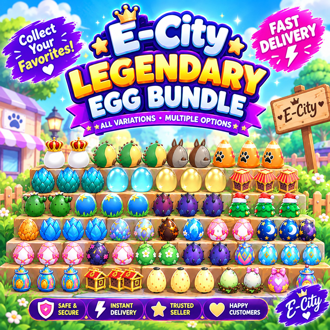 Throwback Egg Legendary Egg Bundle | 5, 10, 25, 50 & 100 | Fast Delivery Throwback Egg Legendary Egg Bundle | 5, 10, 25, 50 & 100 | Fast Delivery