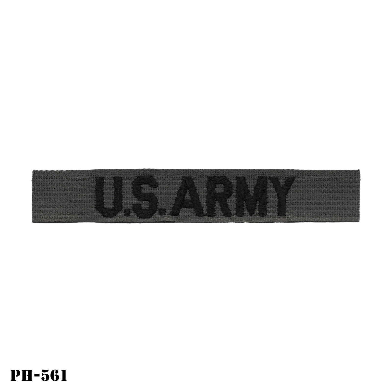 "U.S. ARMY" Tape Subdued OD & Black ~ Sew On Patch for BDU's ~ New Old Stock "U.S. ARMY" Tape Subdued OD & Black ~ Sew On Patch for BDU's ~ New Old Stock