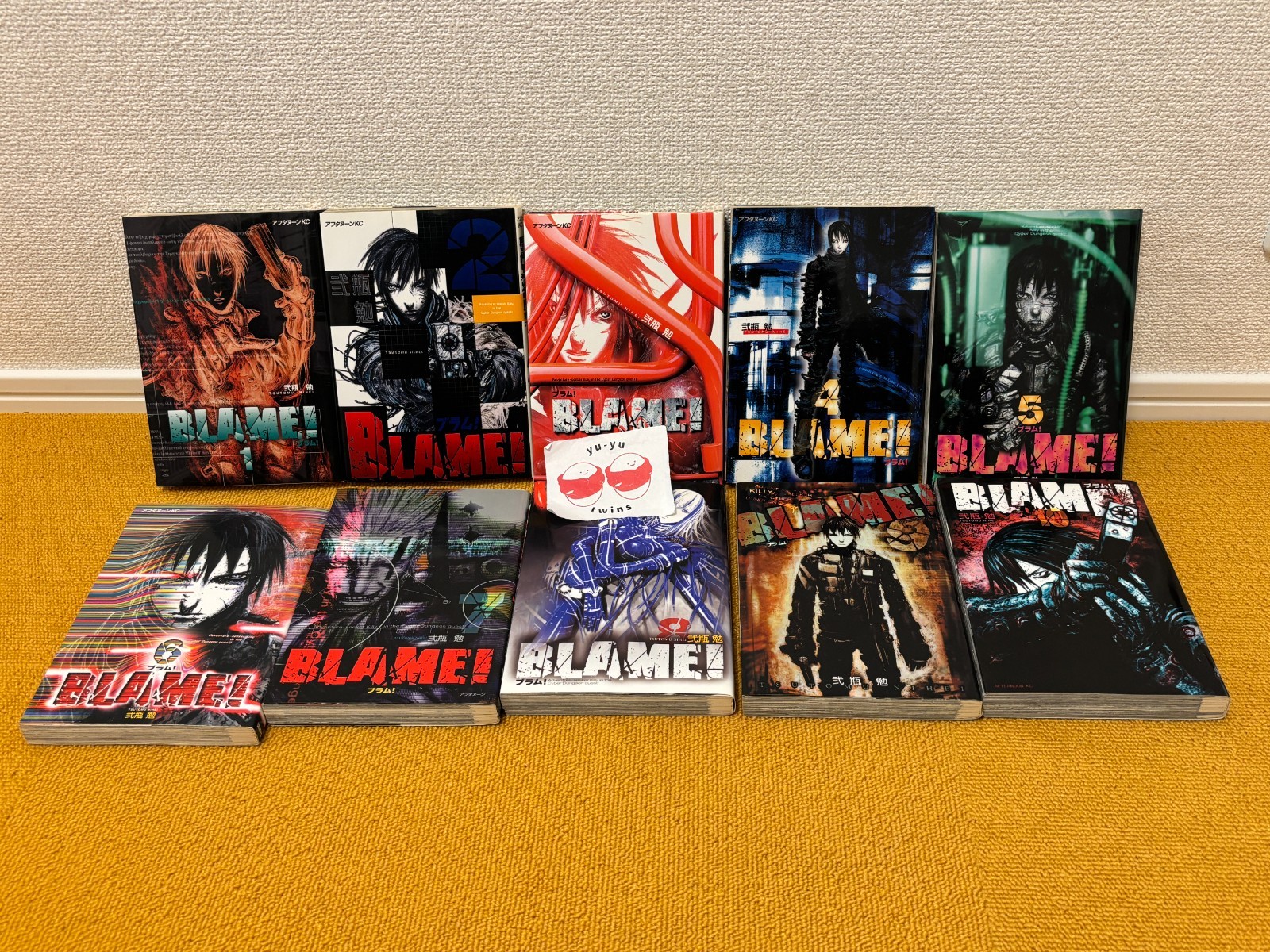 BLAME Vol.1-10 Comic Book Complete Set Japanese Manga Tsutomu Nihei BLAME Vol.1-10 Comic Book Complete Set Japanese Manga Tsutomu Nihei