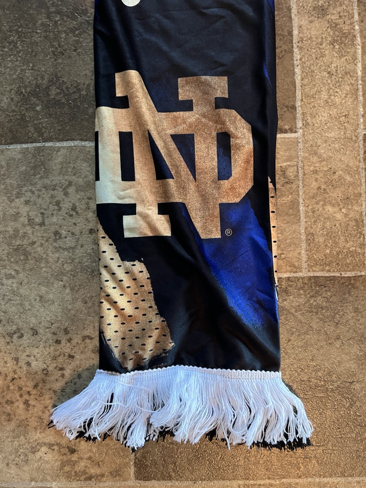 Guinness Beer Notre Dame Football Here Come The Irish Scarf Game Room Pub NEW Guinness Beer Notre Dame Football Here Come The Irish Scarf Game Room Pub NEW