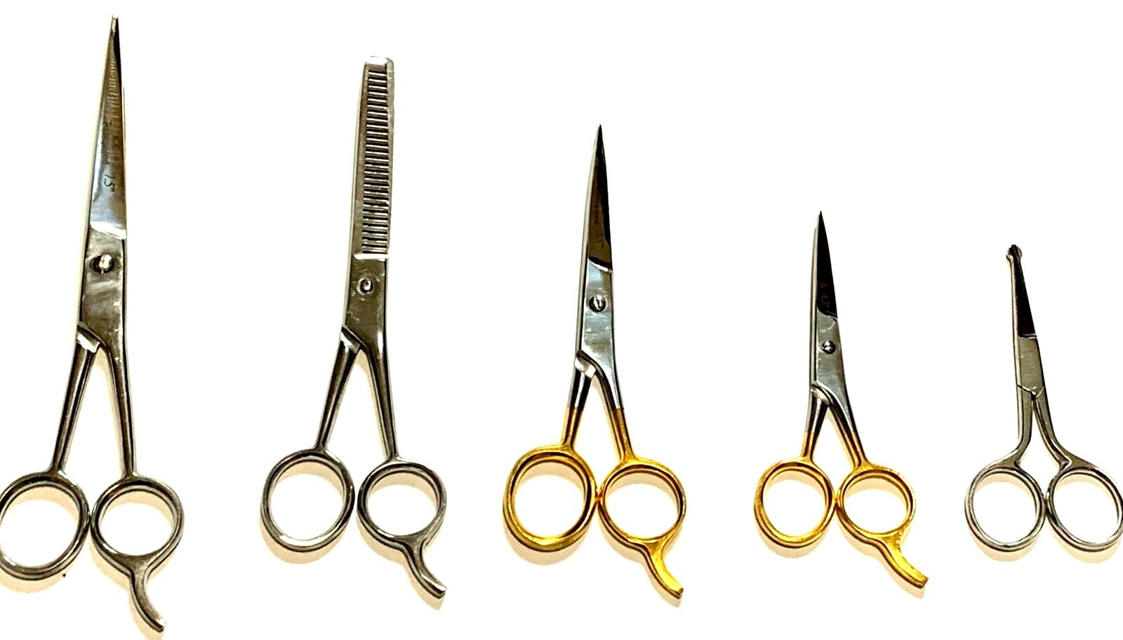 5PCS DOG PET PROFESSIONAL GROOMING HAIR THINNING SCISSORS SHEARS VARIETY SET NEW 5PCS DOG PET PROFESSIONAL GROOMING HAIR THINNING SCISSORS SHEARS VARIETY SET NEW