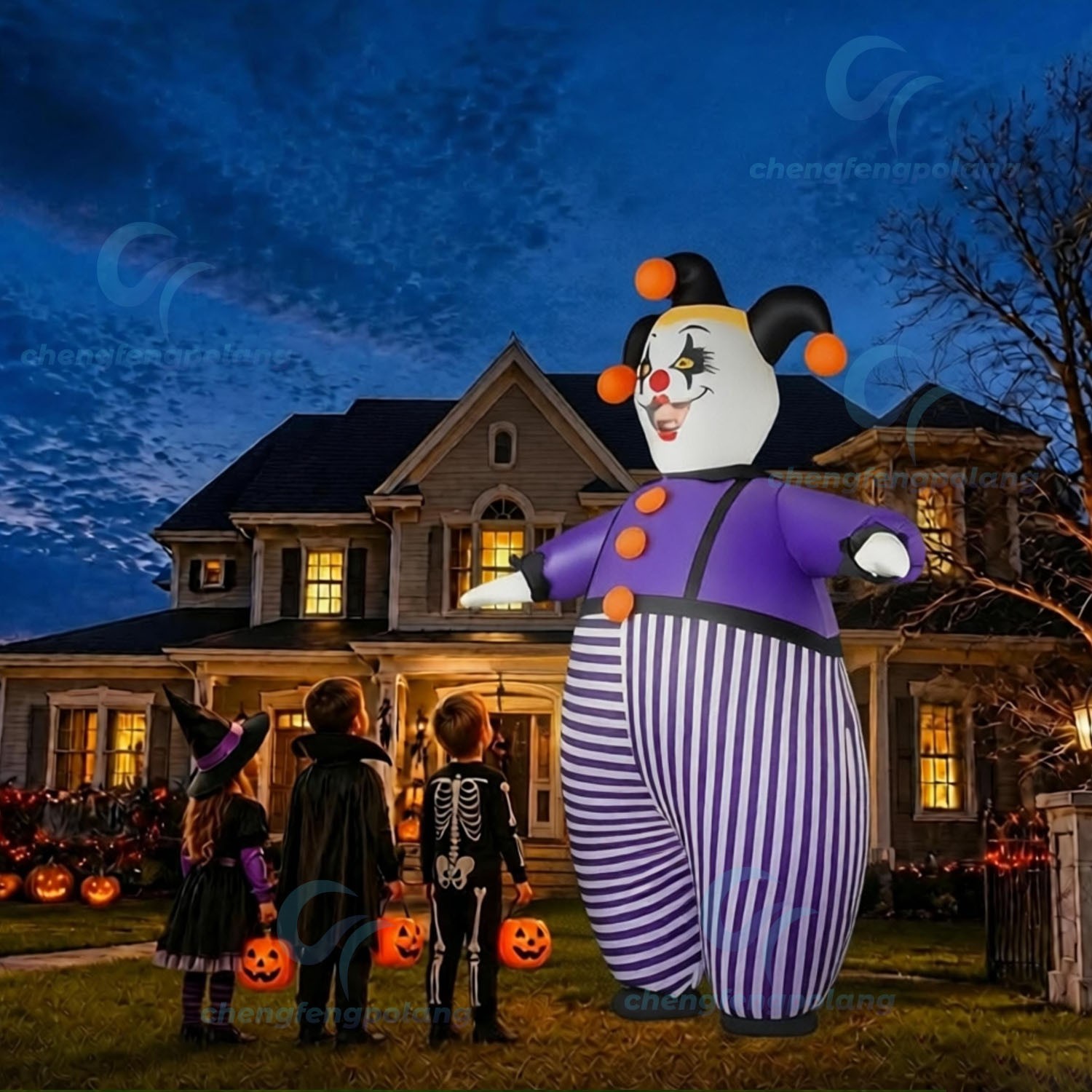 7 FT Halloween Inflatables Outdoor Decorations Clown Blow up Yard Decoration 7 FT Halloween Inflatables Outdoor Decorations Clown Blow up Yard Decoration