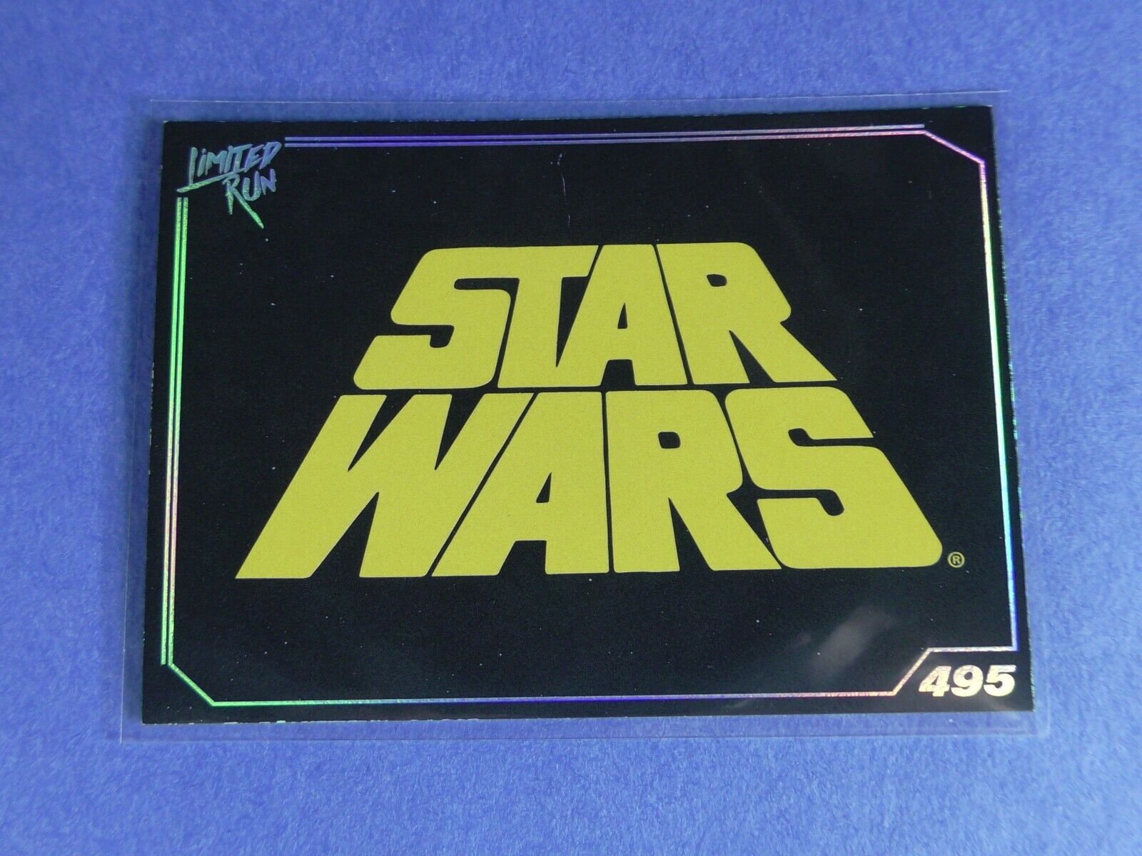 Limited Run Games Star Wars trading card silver 495 LRG