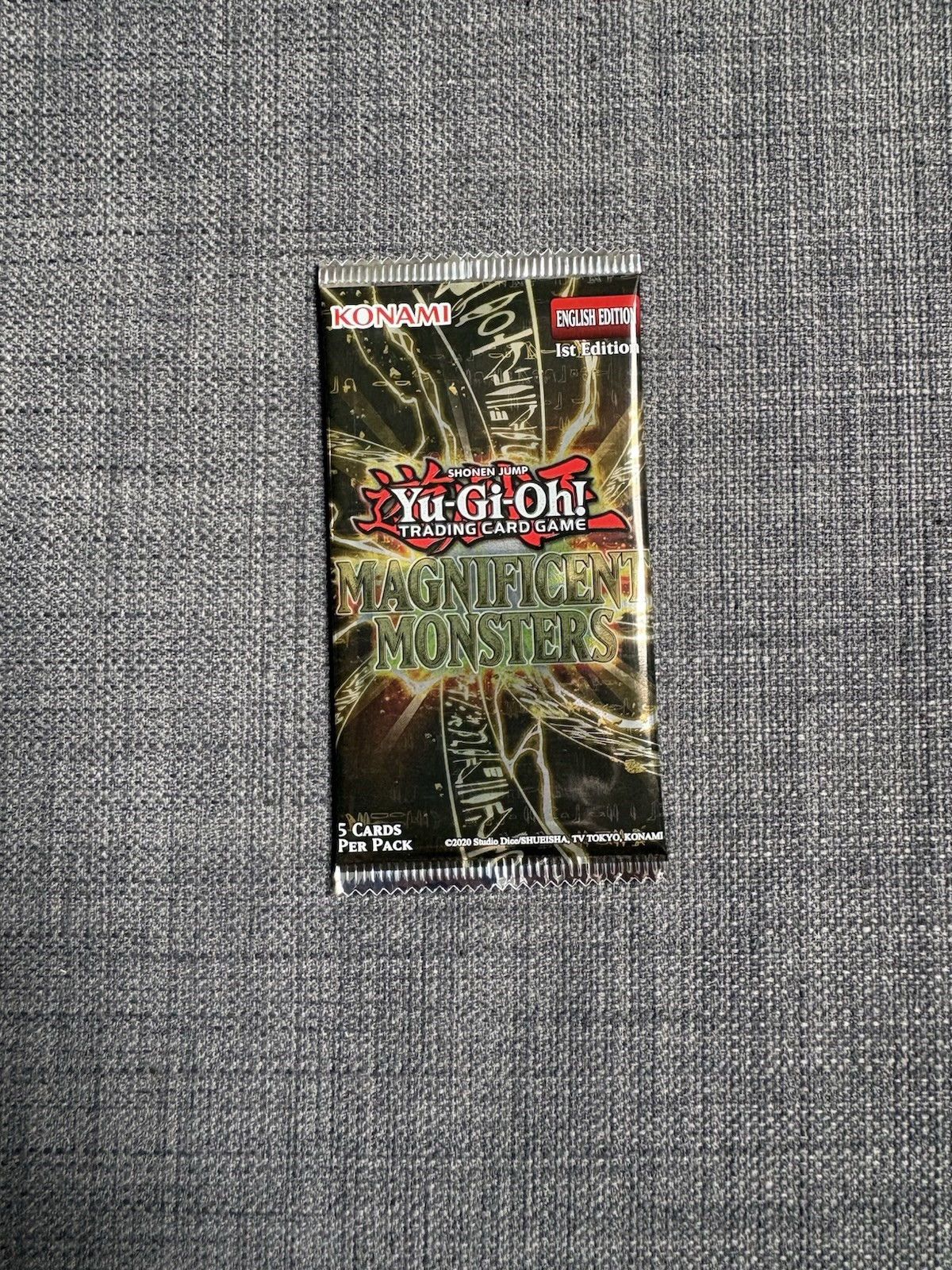 Yu-Gi-Oh Magnificent Monsters Sealed Booster Pack 