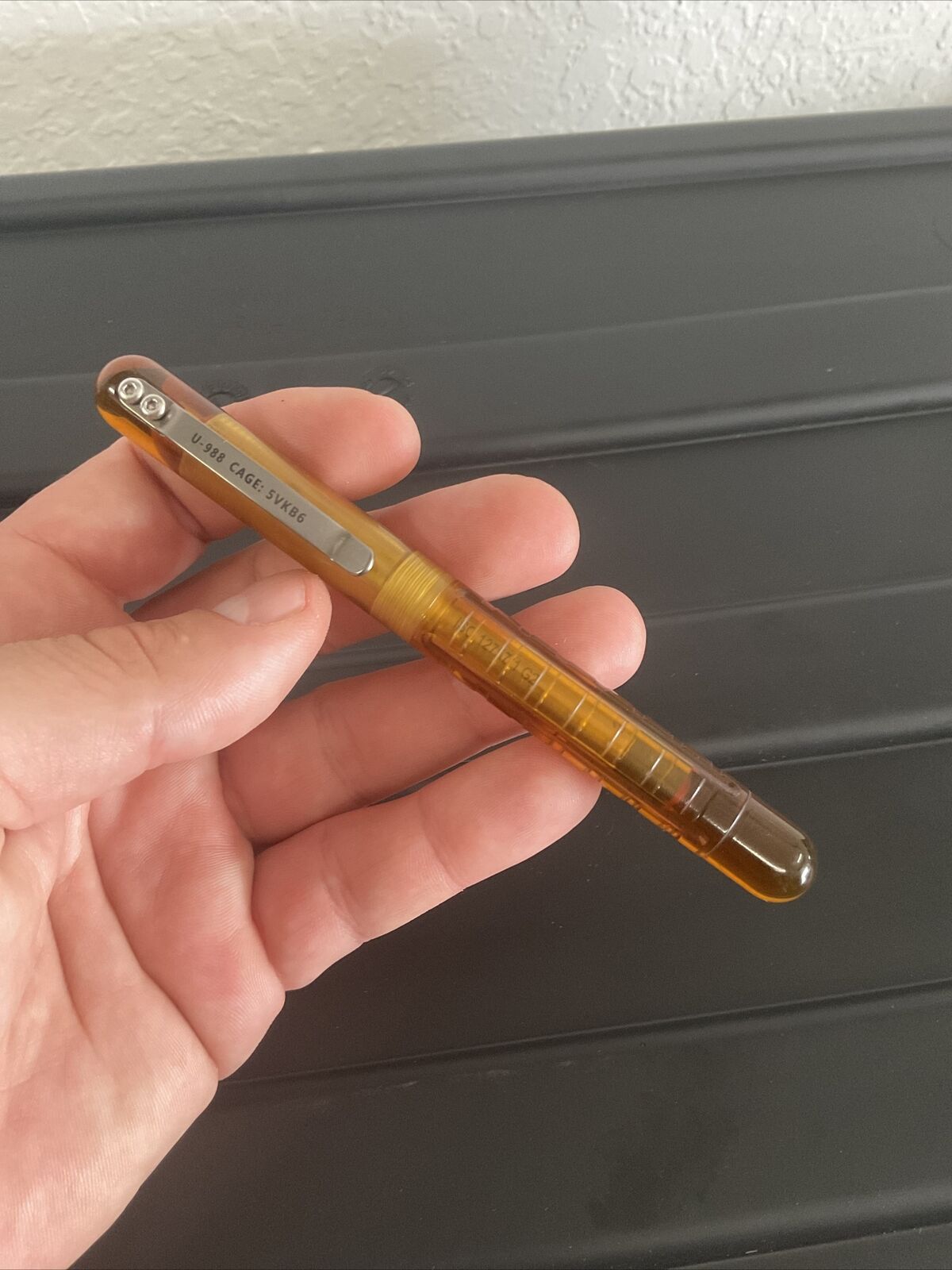 CountyComm Limited Edition Ultem Embassy Pen / Ti Clip Gen