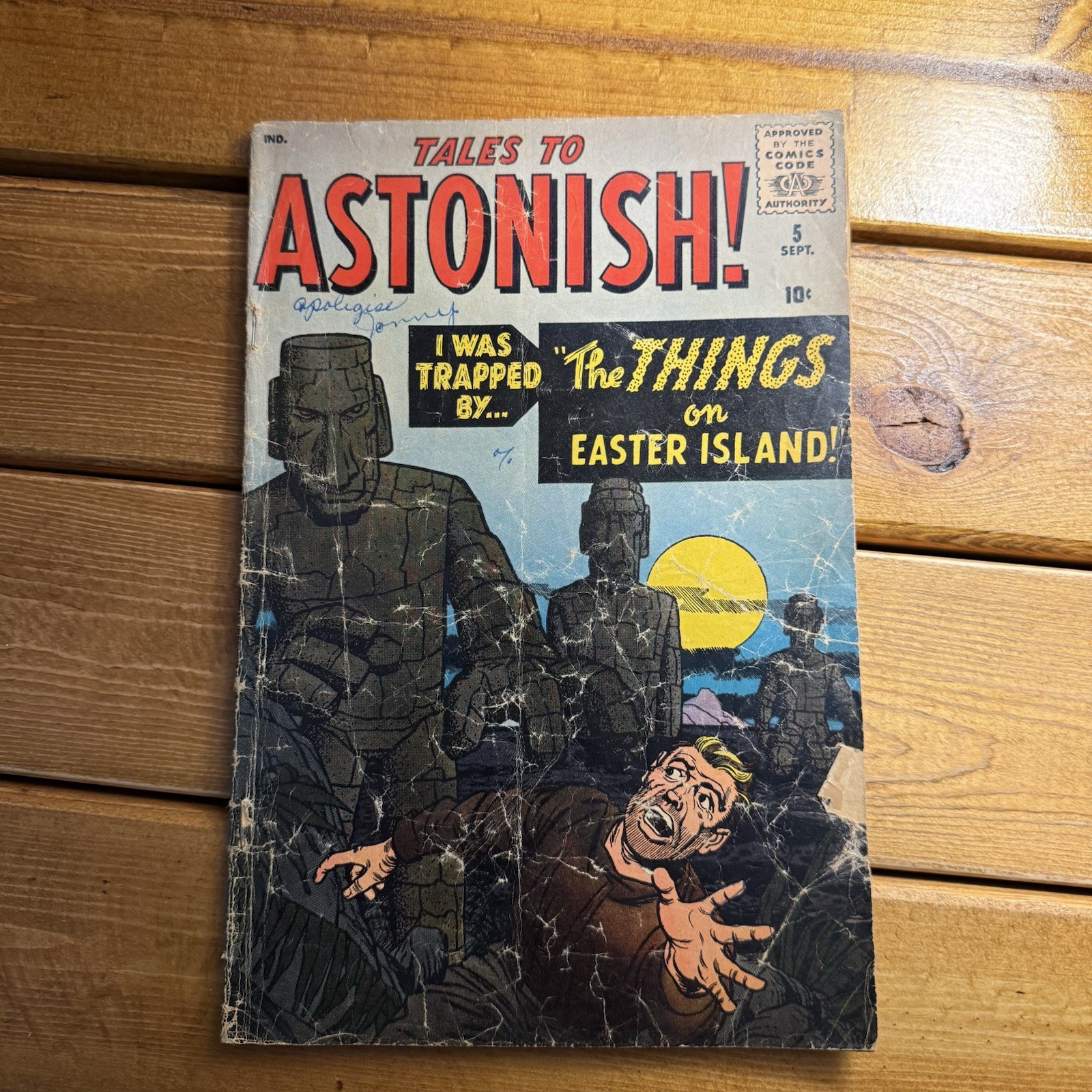 Tales to Astonish #5 Sep Single Issue Color "I Was Trapped... Easter Island"