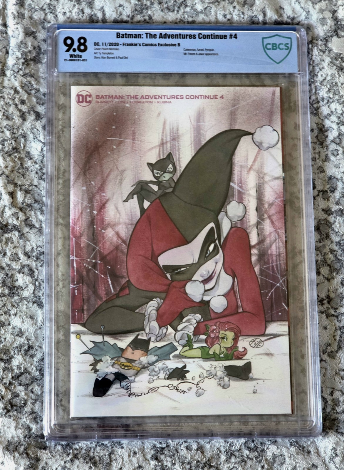BATMAN THE ADVENTURE CONTINUES Virgin Variant  #4 CBCS 9.8 PEACH MOMOKO COVER 