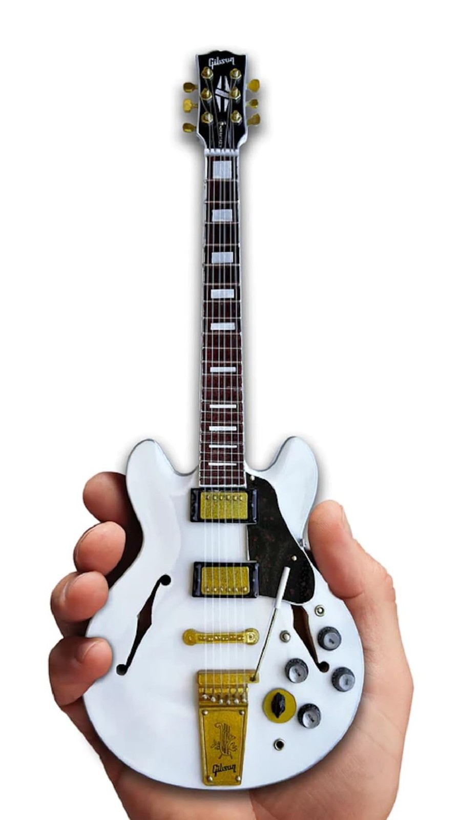 miniature - not playable instruments AXE HEAVEN Alex Lifeson Gibson Guitar miniature - not playable instruments AXE HEAVEN Alex Lifeson Gibson Guitar