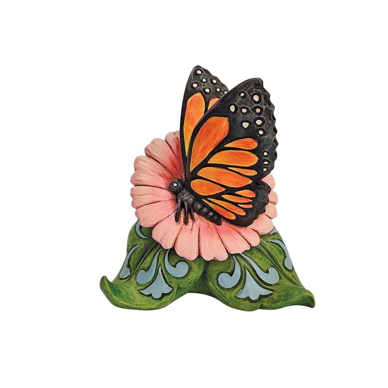 Jim Shore Heartwood Creek: Mini Monarch Butterfly Figurine 6012429