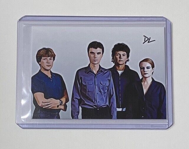 Talking Heads Limited Edition Artist Signed “Pop Icons” Trading Card 2/10