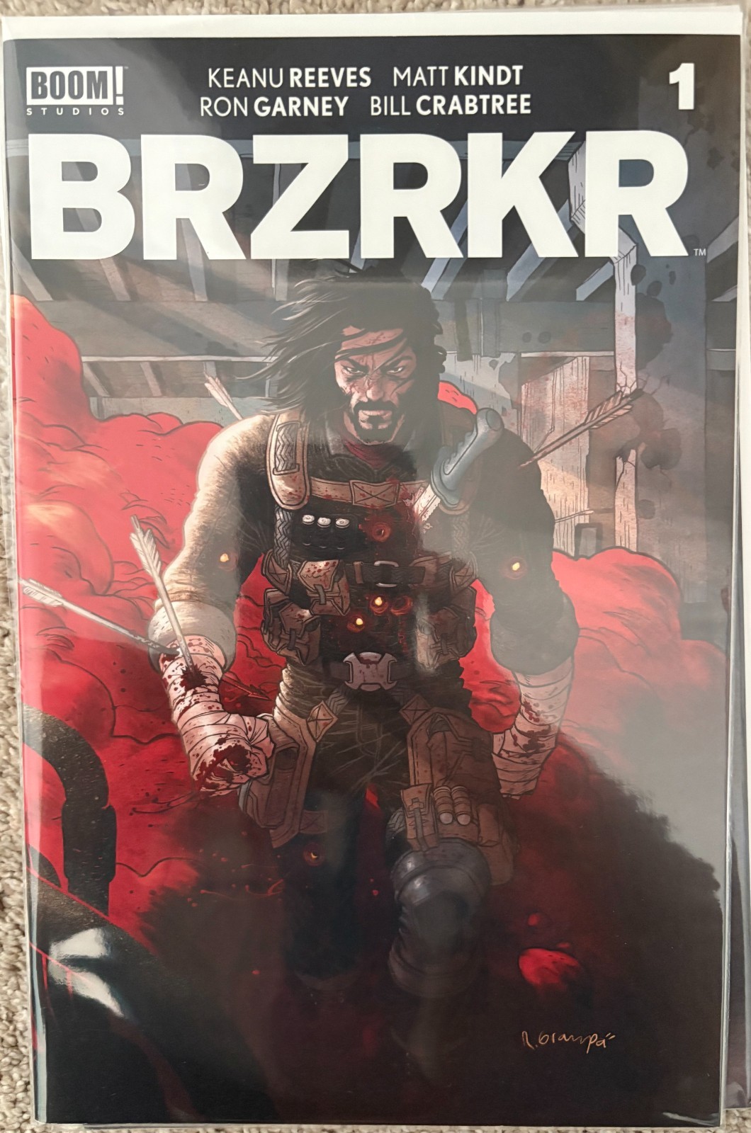 BRZRKR #1 (BOOM Studios February 2021) Budle: SIKTC, Kick-Ass, Sin City)