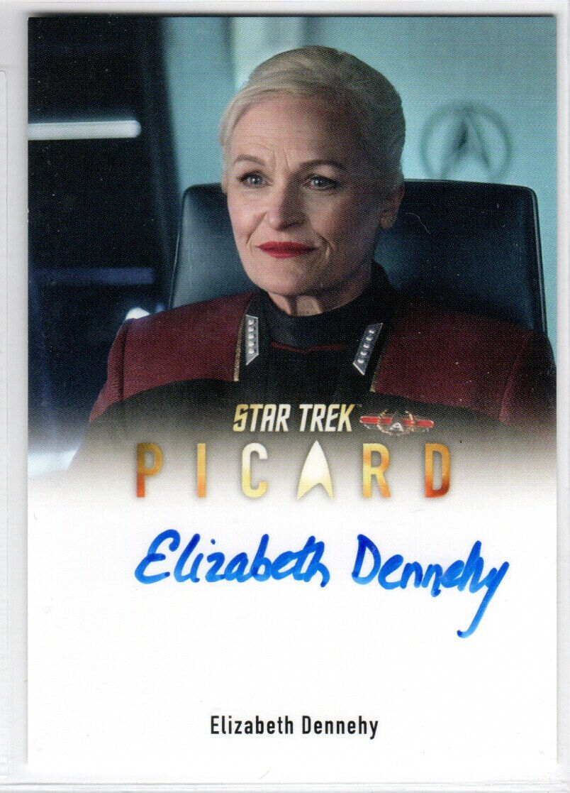 STAR TREK PICARD SEASONS 2 & 3 A82 Elizabeth Dennehy as Shelby FB AUTOGRAPH EL