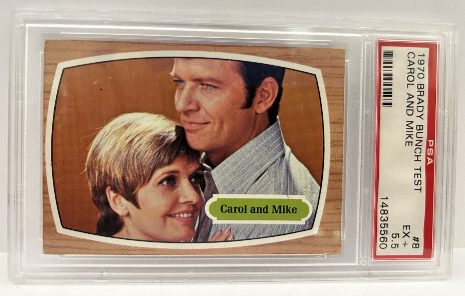 1970 (not 1971) Topps The Brady Bunch TEST Card #8 PSA 5.5 EX+ ULTRA RARE $0SH 1970 (not 1971) Topps The Brady Bunch TEST Card #8 PSA 5.5 EX+ ULTRA RARE $0SH