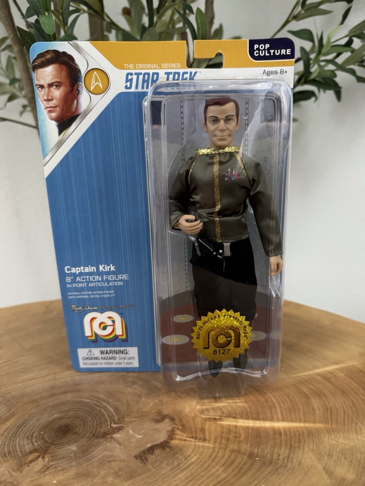 Star Trek By Marty Abrams Pop Culture 8” Retro Captain Kirk Star Trek By Marty Abrams Pop Culture 8” Retro Captain Kirk