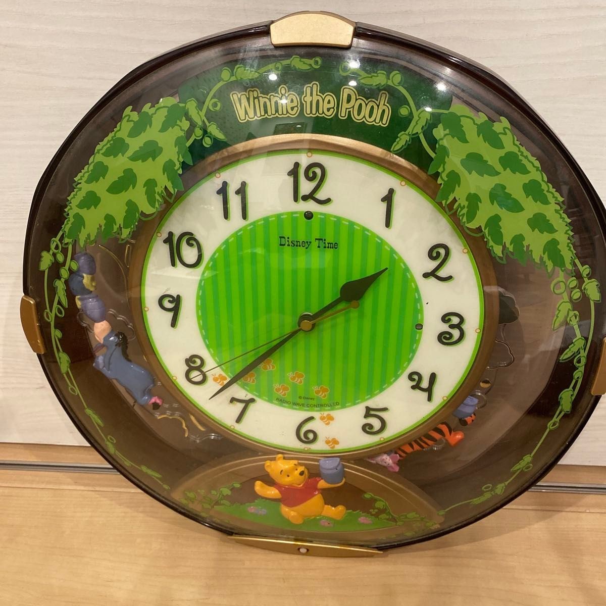 SEIKO Disney Winnie the Pooh Musical Wall Clock FW543B Melodies Radio Tested JP SEIKO Disney Winnie the Pooh Musical Wall Clock FW543B Melodies Radio Tested JP