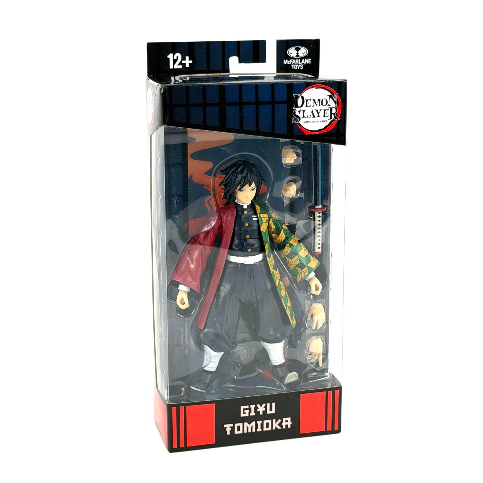McFarlane Toys Demon Slayer Giyu Tomioka 7" Action Figure Giyuu NEW NIB SEALED