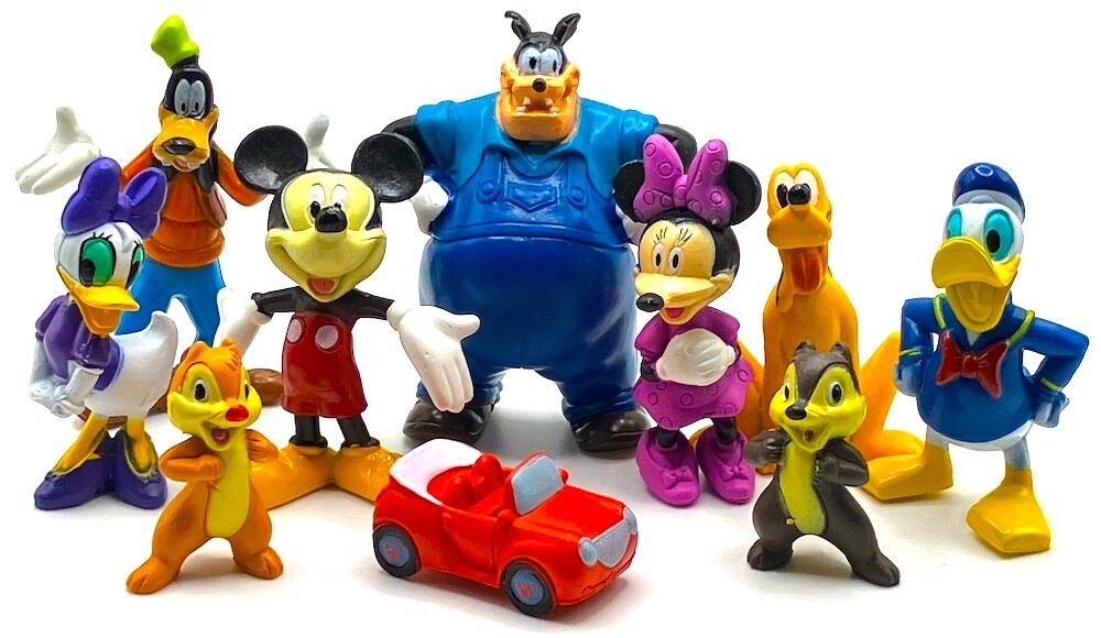 MICKEY MOUSE CLUBHOUSE Figure Play Set DISNEY PVC TOY Pet Leg Pete CHIP Dale MICKEY MOUSE CLUBHOUSE Figure Play Set DISNEY PVC TOY Pet Leg Pete CHIP Dale