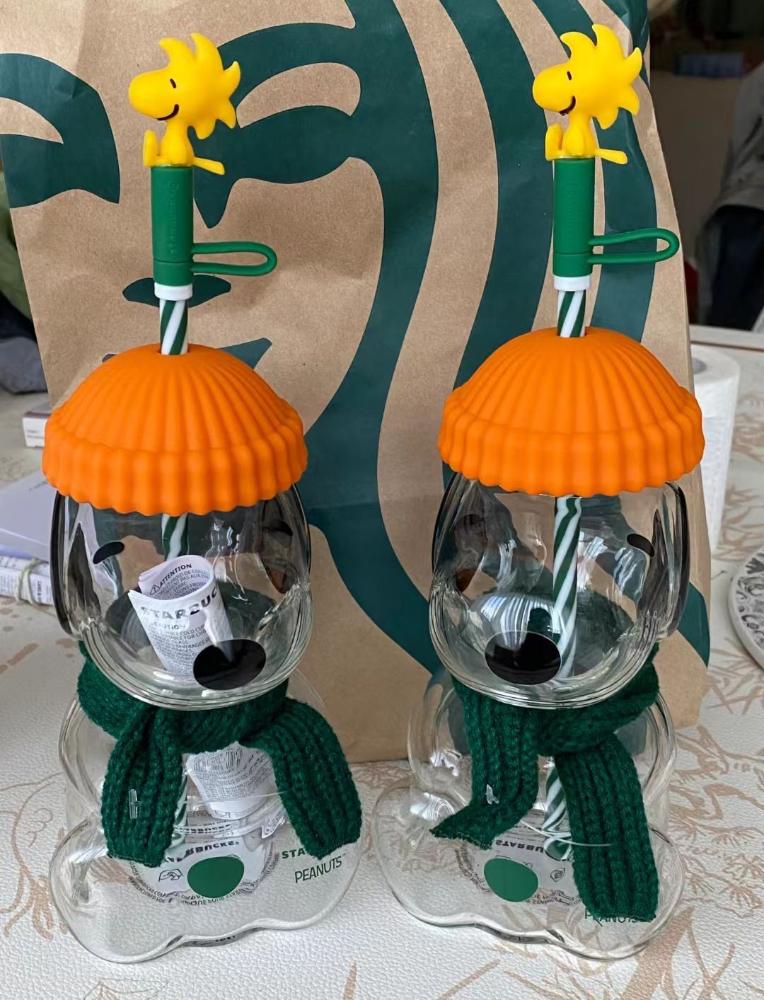 2026 Starbucks x Peanuts Snoopy 100% Authenti Glass Cup Brand New Halloween Gift 2026 Starbucks x Peanuts Snoopy 100% Authenti Glass Cup Brand New Halloween Gift
