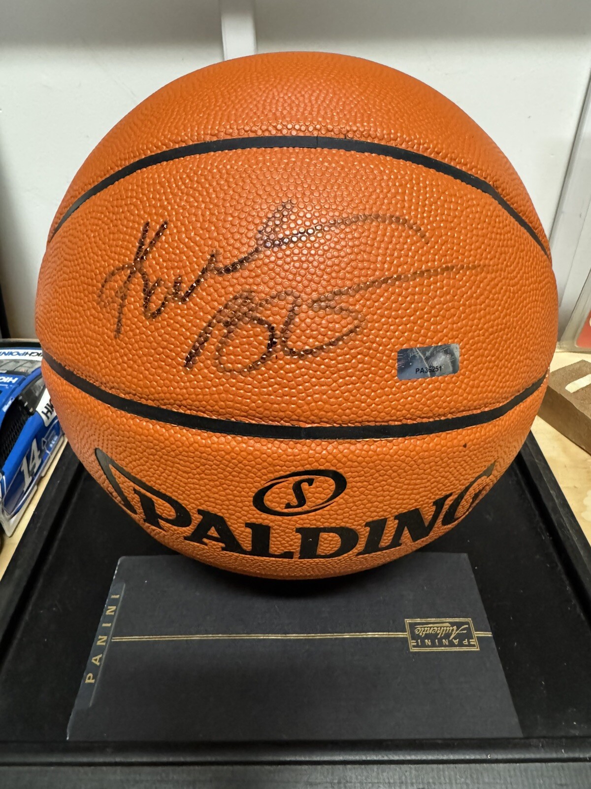 Kobe Bryant Autographed NBA Basketball - Panini COA