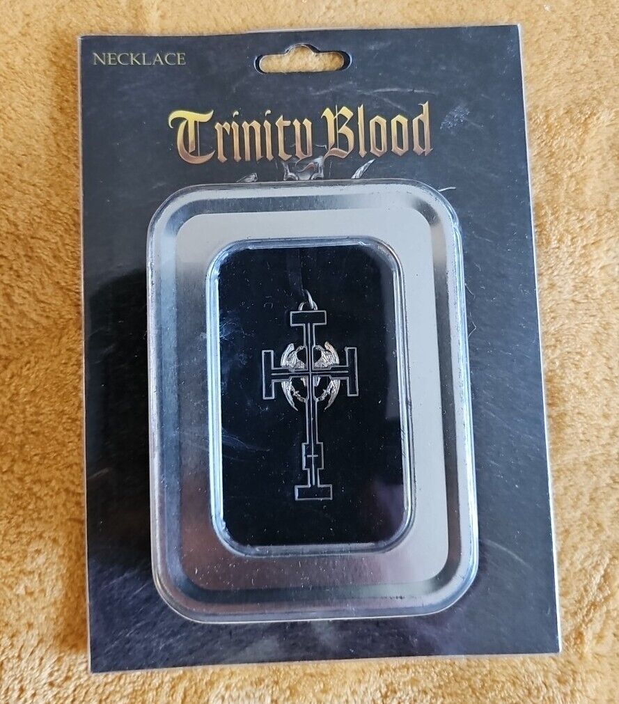 Trinity Blood Anime Cross Necklace Pendant Manga 2005 NIB