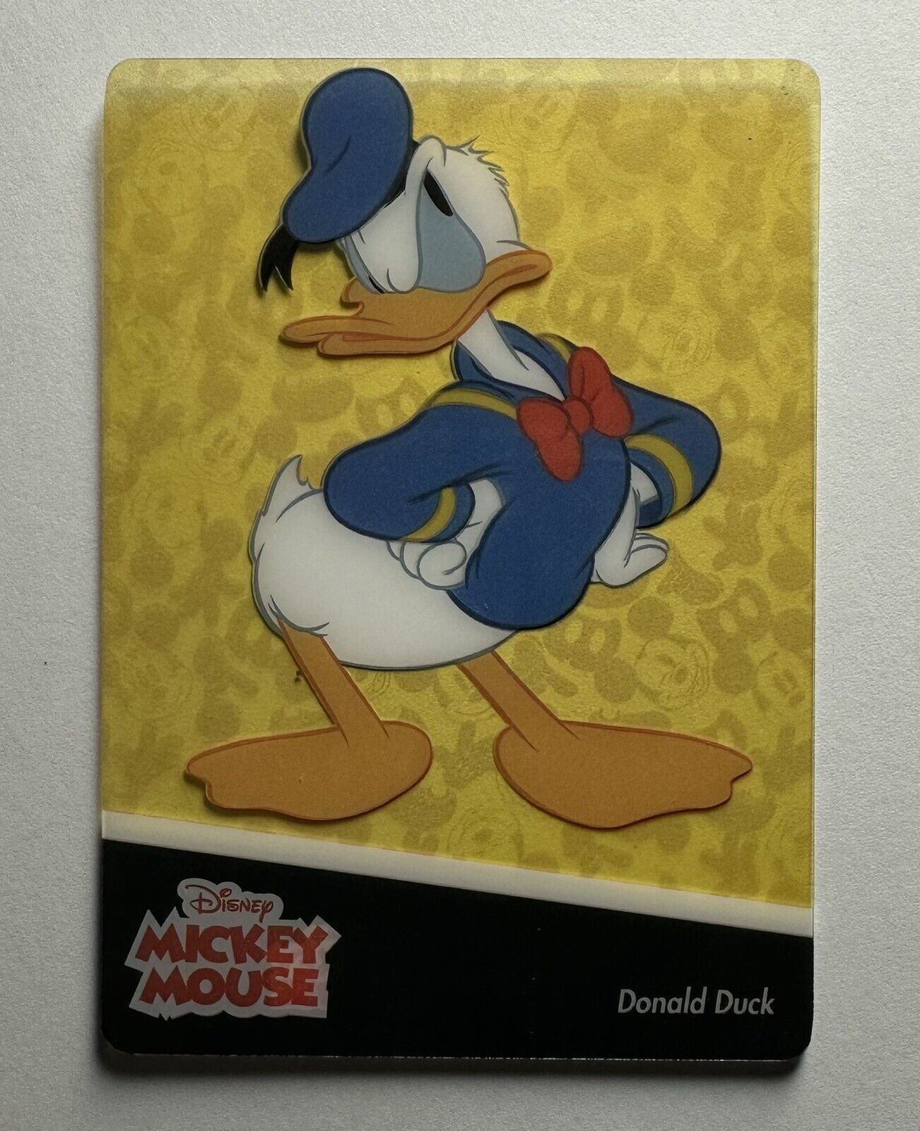 2019 Upper Deck Disney's Mickey Mouse Acetate DONALD DUCK #73 card in Toploader
