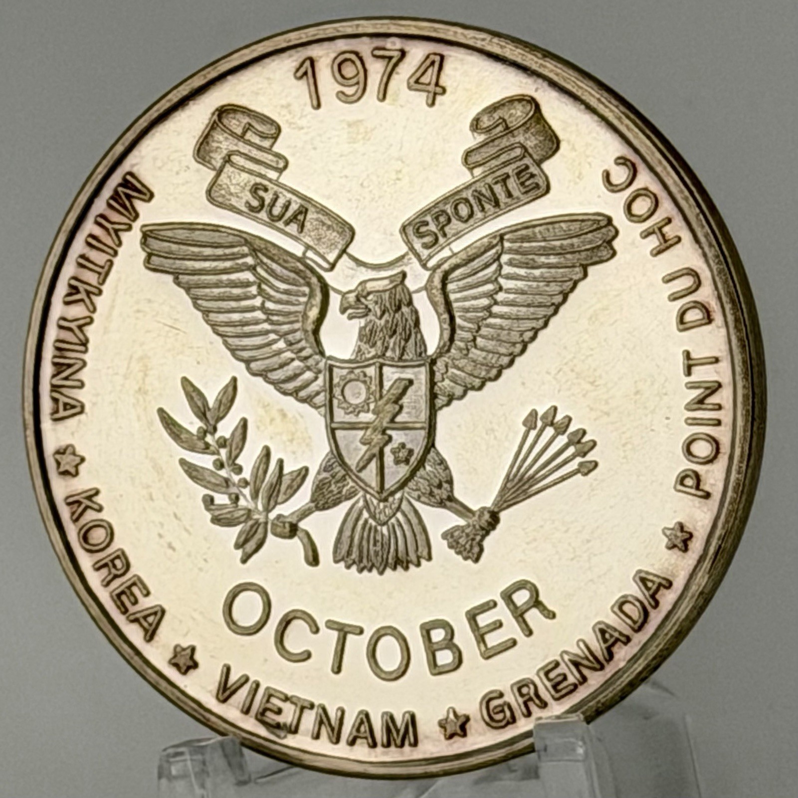 2nd Ranger Battalion .999 Fine Silver Challenge Coin Rangers Lead The Way RARE 2nd Ranger Battalion .999 Fine Silver Challenge Coin Rangers Lead The Way RARE