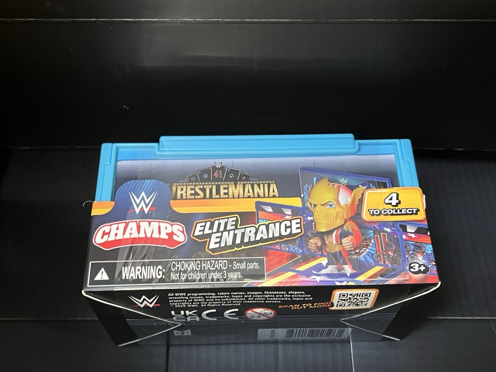 WWE Champs Elite Entrance WrestleMania Black Bus Mini Figures Brand New Sealed WWE Champs Elite Entrance WrestleMania Black Bus Mini Figures Brand New Sealed