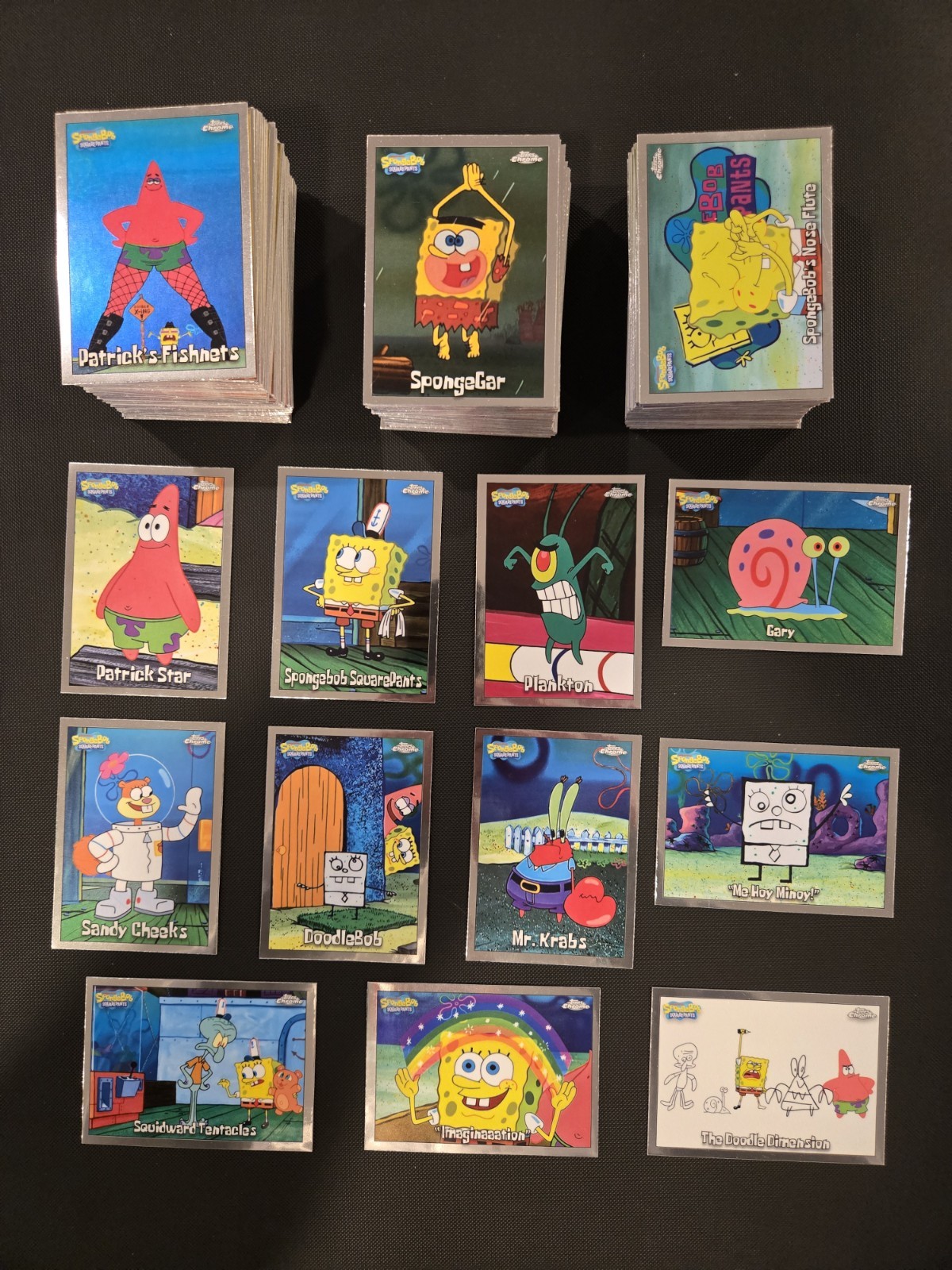 2025 Topps Chrome SpongeBob SquarePants - Complete Base Set / Lot #1-200 2025 Topps Chrome SpongeBob SquarePants - Complete Base Set / Lot #1-200