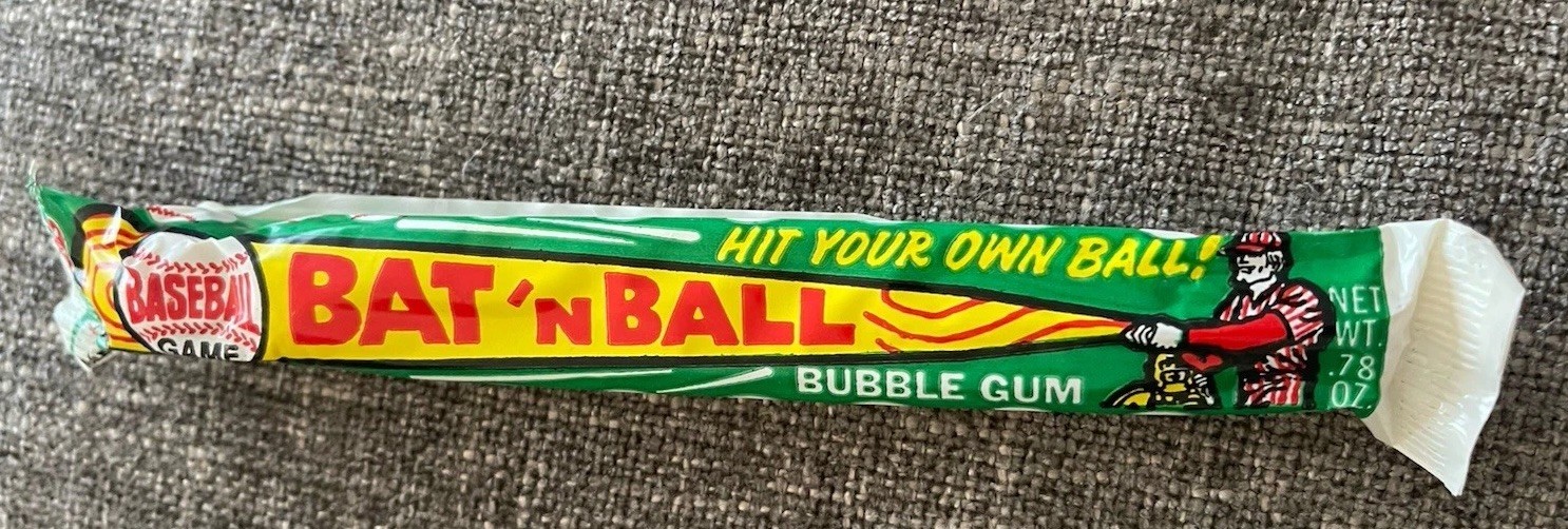 Vintage 1980’s SWELL BAT ‘N BALL BASEBALL BUBBLE GUM Unopened NOS Vintage 1980’s SWELL BAT ‘N BALL BASEBALL BUBBLE GUM Unopened NOS