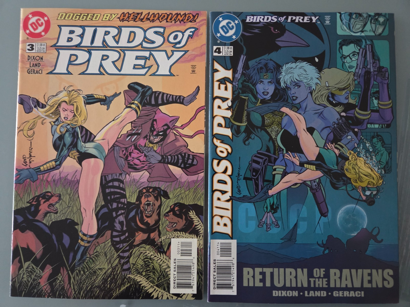 BIRDS OF PREY SET OF 60 ISSUES (1999) DC COMICS ORACLE BLACK CANARY1 HUNTRESS