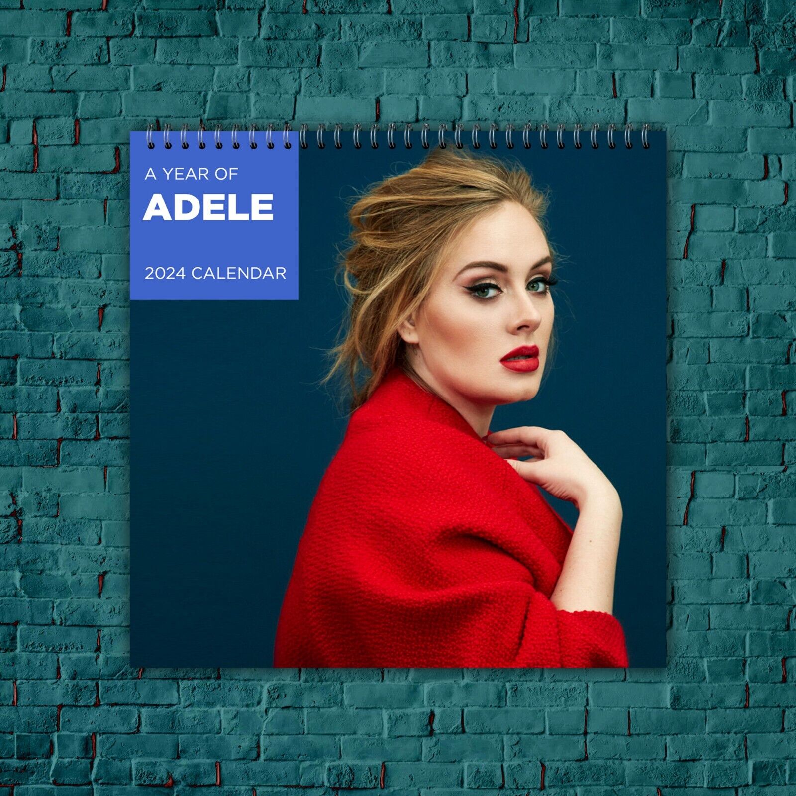 Adele Calendar 2024 | Adele 2024 Celebrity Wall Calendar | 2024 Calendar Gifts
