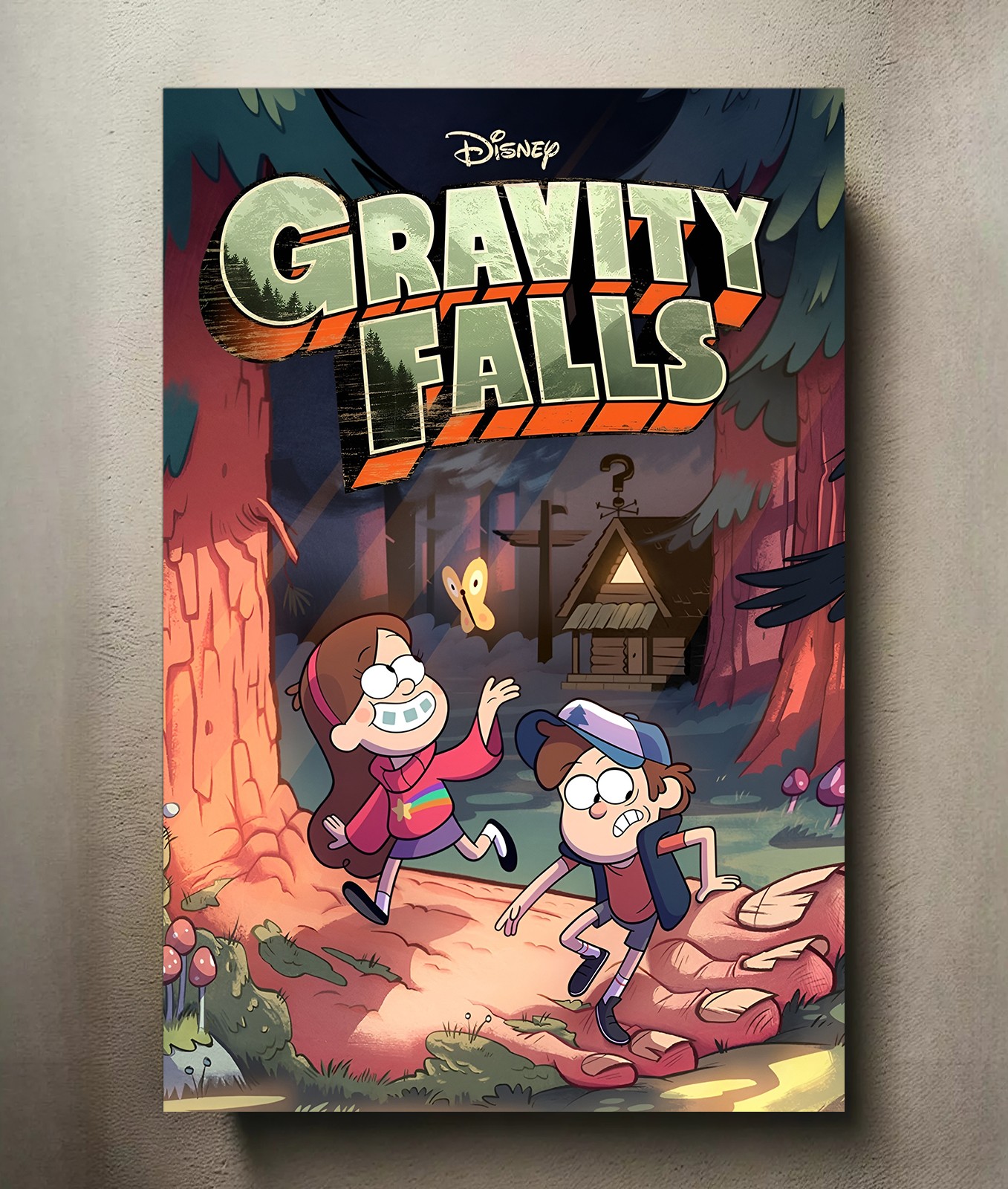 Gravity Falls 8x12 Metal TV Show Poster Sign