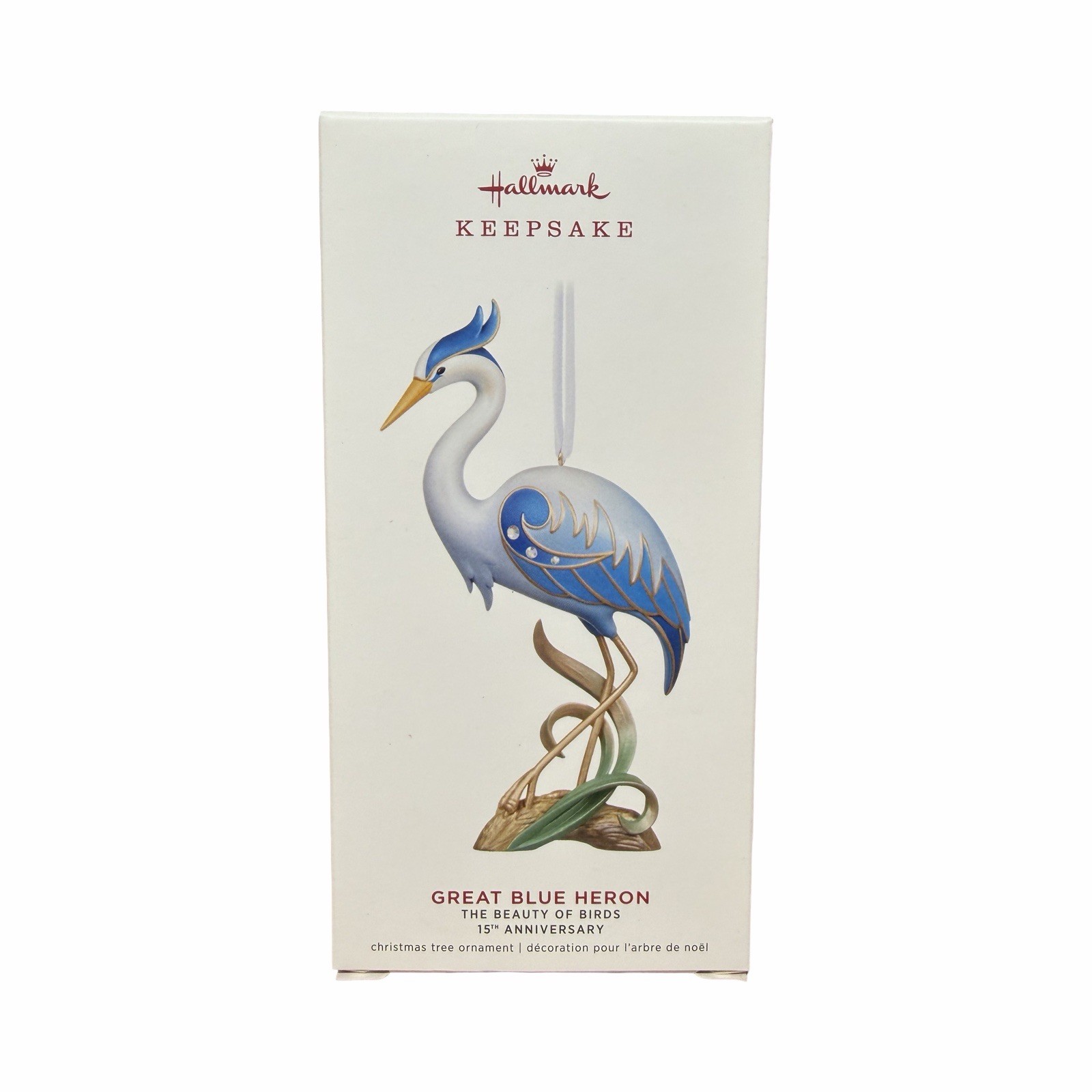2019 Hallmark Great Blue Heron Ornament - The Beauty of Birds - 15th Anniversary 2019 Hallmark Great Blue Heron Ornament - The Beauty of Birds - 15th Anniversary