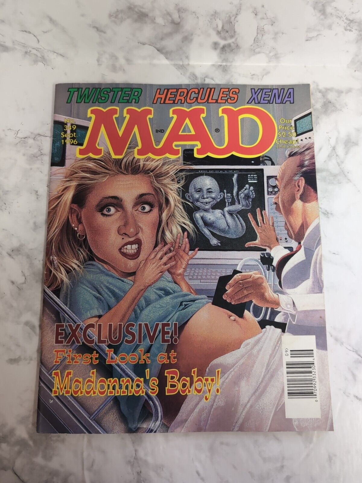 Mad Magazine #349 September 1996 Madonna
