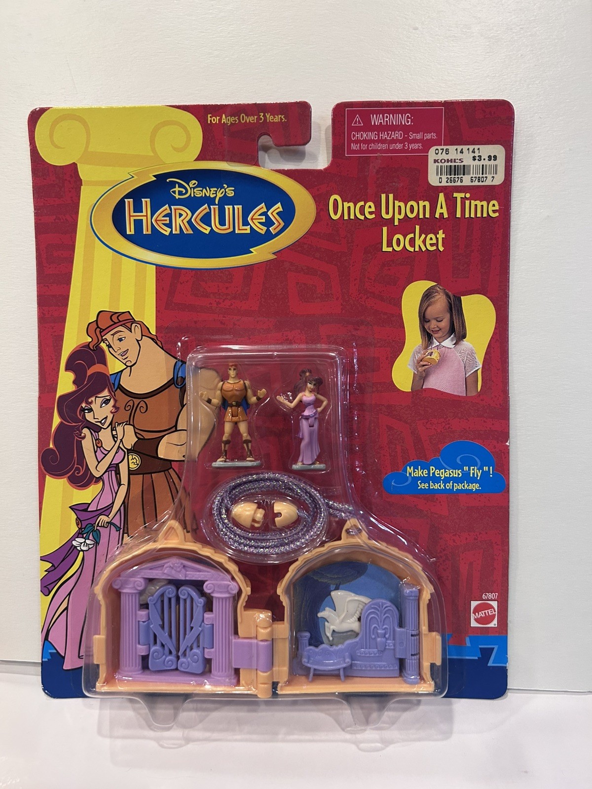 Vintage Mattel Disney Hercules Once Upon a Time Pocket Locket Playset 67807 Vintage Mattel Disney Hercules Once Upon a Time Pocket Locket Playset 67807