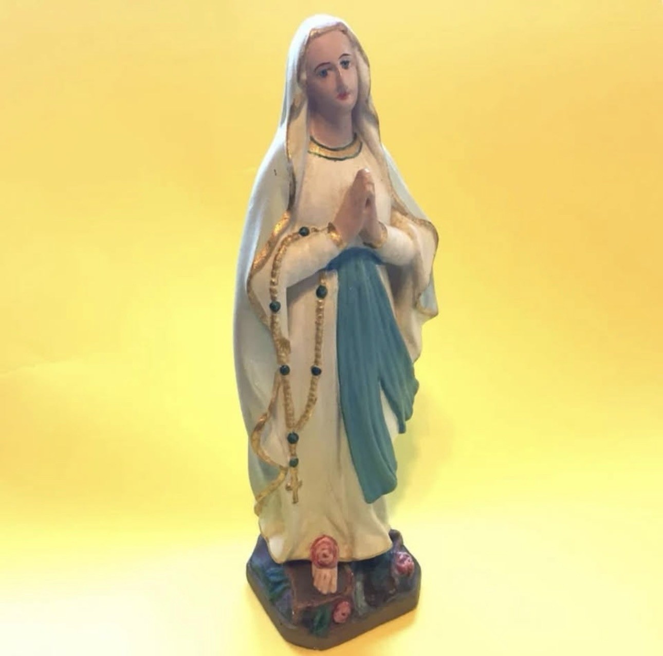 1920 Antique Blessed Virgin Mother Mary Statue 1920 Antique Blessed Virgin Mother Mary Statue