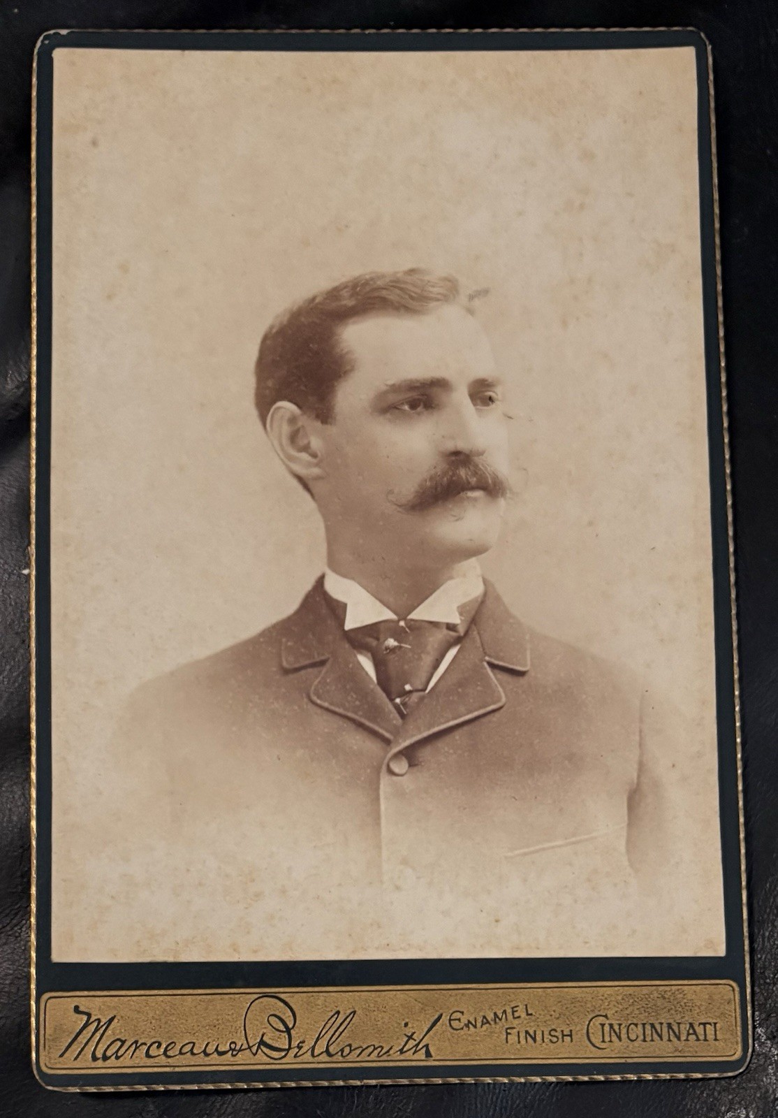 1880s-90s MLB Cincinnati Reds Baseball HOF Second Base Bid McPhee Cabinet Card 1880s-90s MLB Cincinnati Reds Baseball HOF Second Base Bid McPhee Cabinet Card