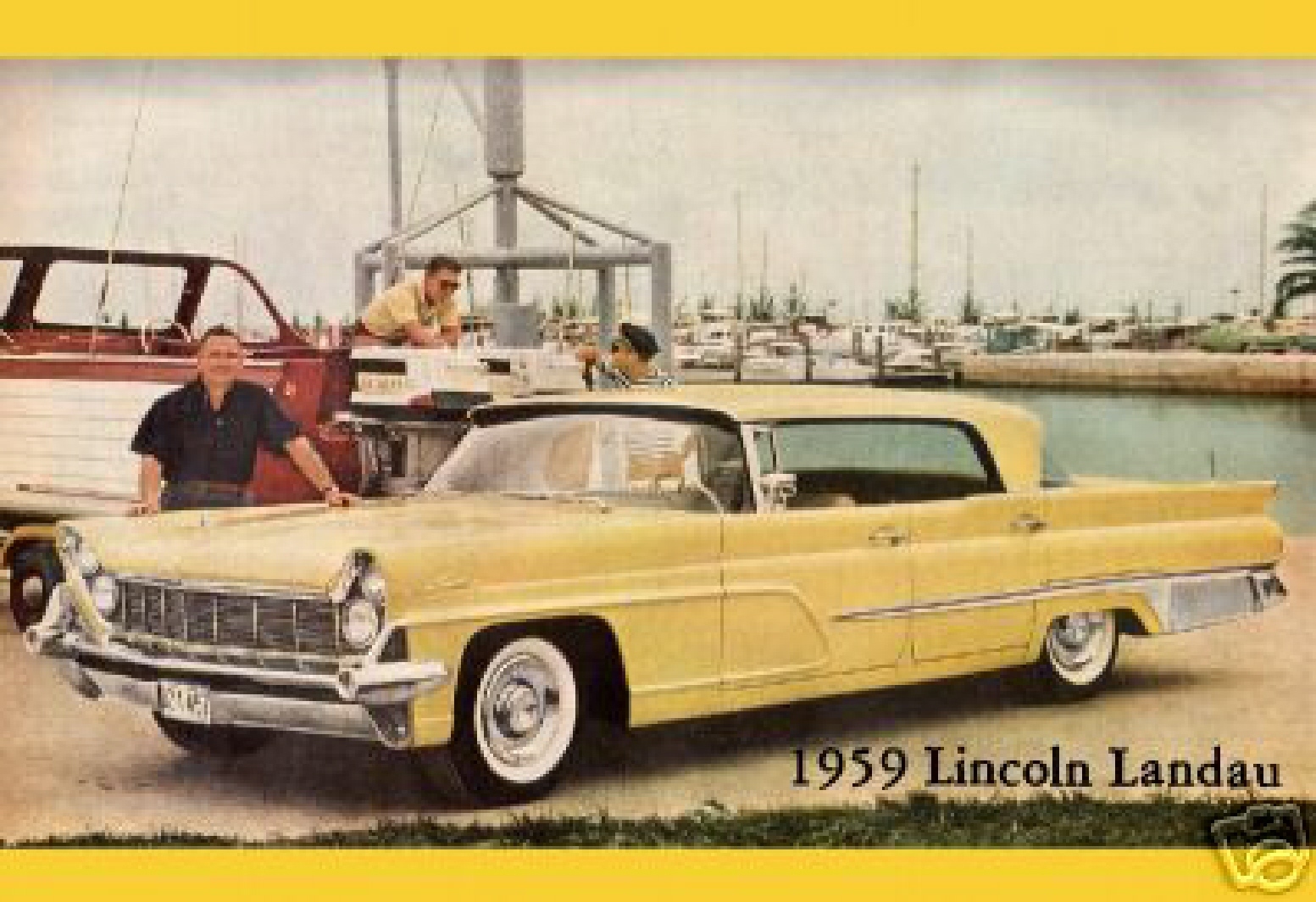 1959 Lincoln Landau Refrigerator Magnet 1959 Lincoln Landau Refrigerator Magnet