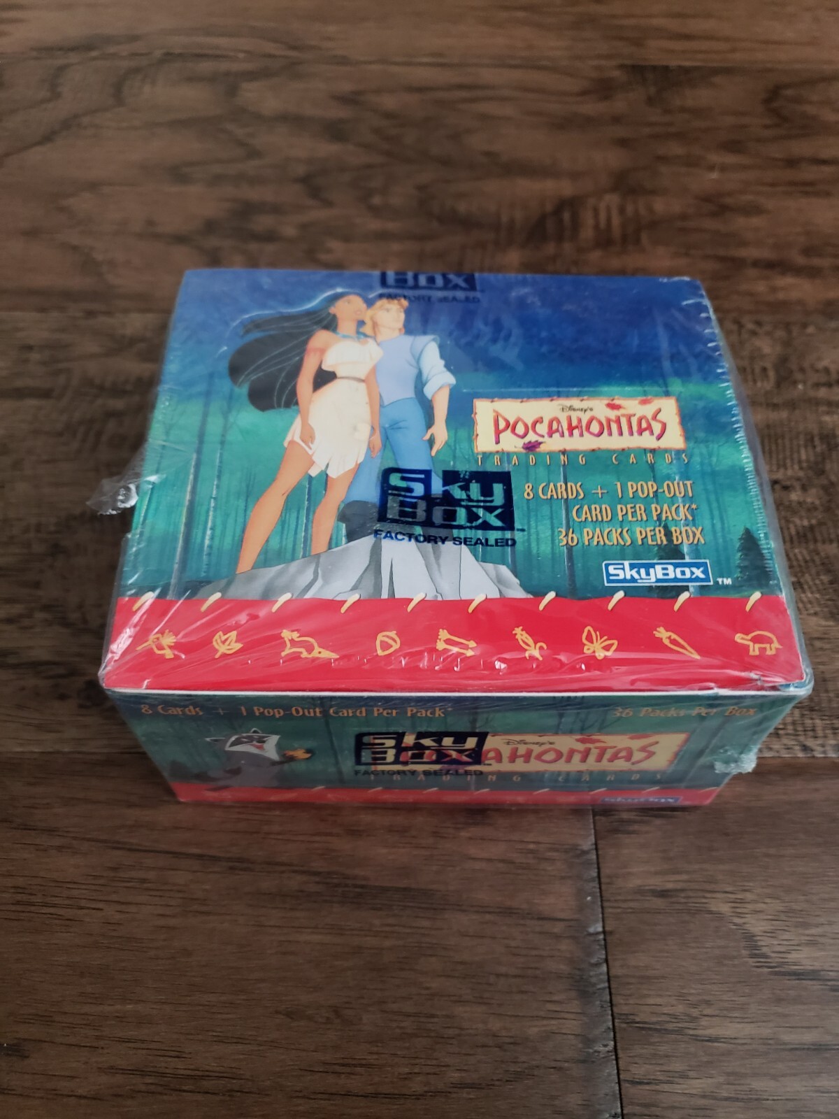 1995 SKYBOX POCAHONTAS FACTORY SEALED BOX TRADING CARDS DISNEY MOVIE 1995 SKYBOX POCAHONTAS FACTORY SEALED BOX TRADING CARDS DISNEY MOVIE