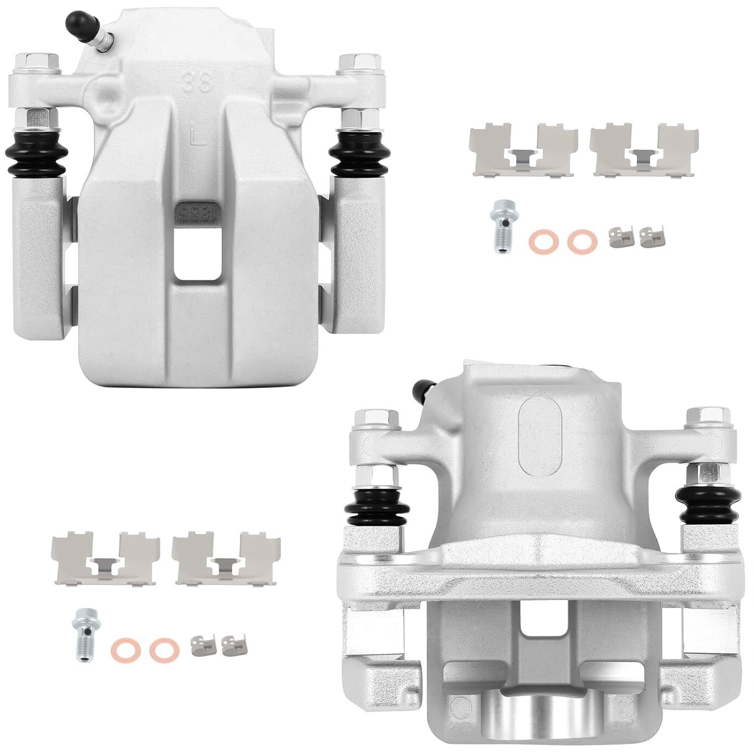 SCITOO Rear Left & Right Disc Brake Calipers With Bracket 19B3193 19B3192 SCITOO Rear Left & Right Disc Brake Calipers With Bracket 19B3193 19B3192