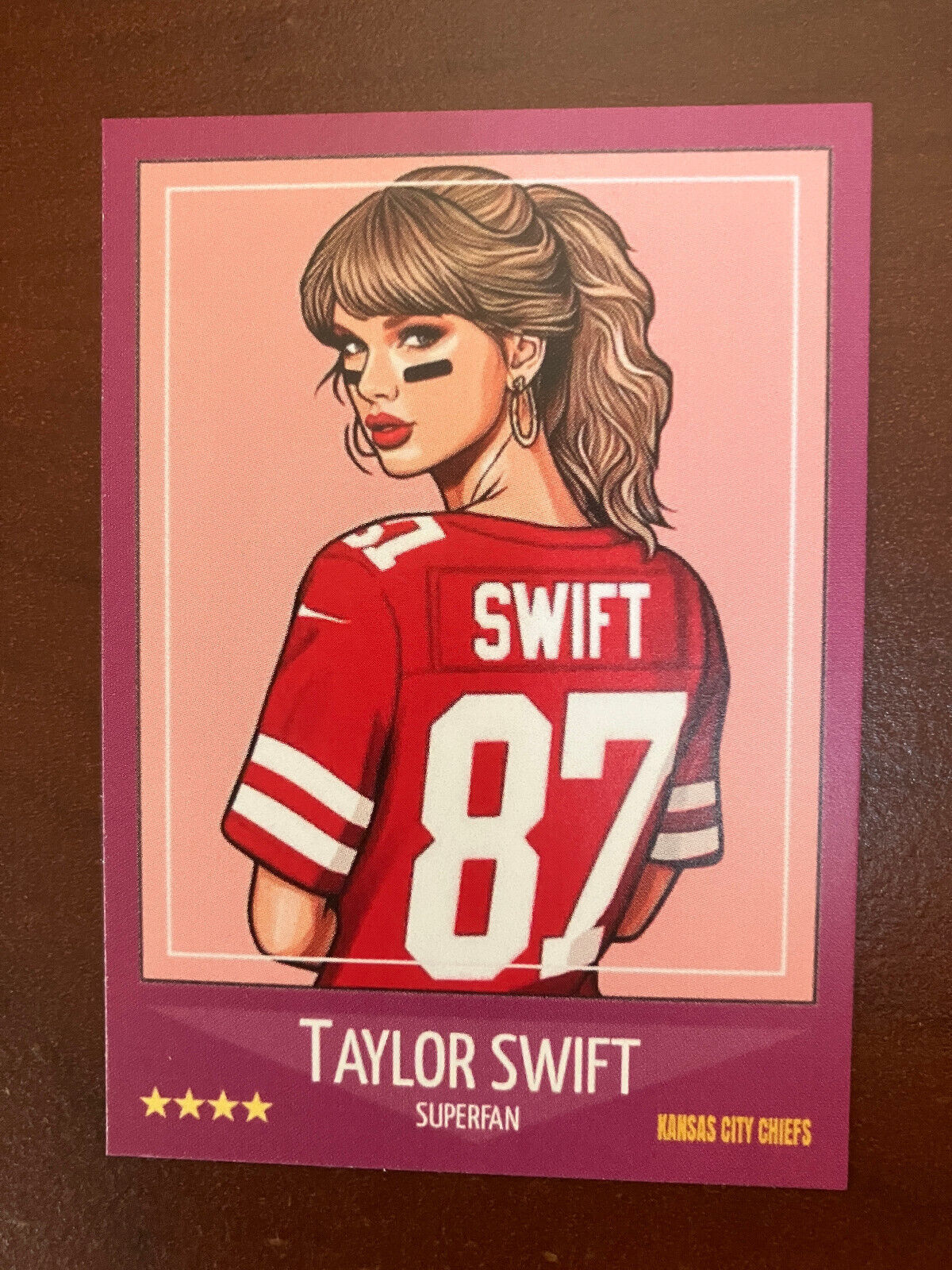 Custom Taylor Swift Trading Card